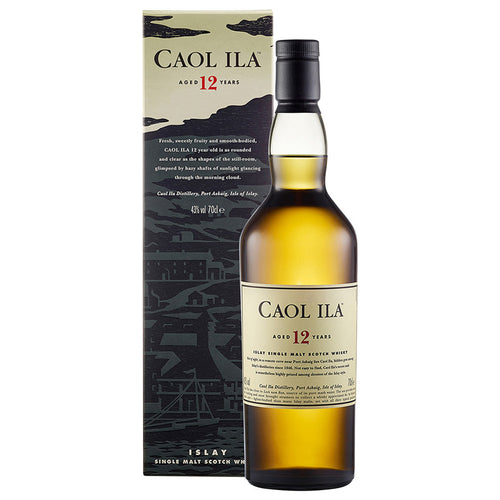 Caol Ila 12 Jahre Islay Single Malt Scotch Whisky 70cl mit Geschenkverpackung